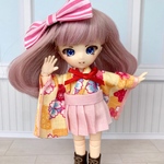 [オビツ11服]春先小町のはいからセーラー