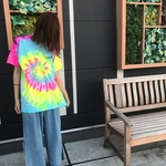 【タイダイ】RAINYロゴTシャツ (ブラスト) L 