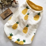 犬服  パィナポ🍍タンクトップ  S、M、Lサイズ