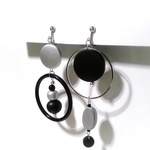 Cool Asymmetric Earrings 2　個性的なアシンメトリー大ぶりイヤリング