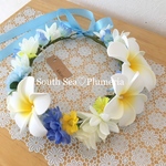 South sky♡ South sea プルメリア花かんむり