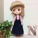 ブライス ブラウス+サスペンダースカート セット