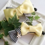 ＊88様ご依頼品＊リボンバナナクリップ２点