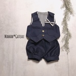 王子スーツ☆（ストライプ柄）