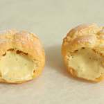 かじりかけシュークリーム
