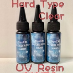 UVレジン液25g３本セット高品質ハードタイプ★初心者でも使いやすいクリスタルレジン液【K-02-D02】