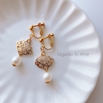 〔小ぶり〕コットンパールのイヤリングorピアス