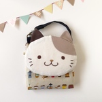  【じゅんぺい様専用フォーム】ふんわり☆ねこさん　バッグinバッグ　カフェのみけさん