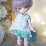 オビツ11　セーラーかぼぱん　オパールグリーン