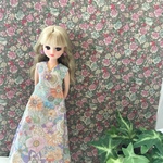 リカちゃん 服 パープル