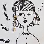 ［さきさん宛］【揺れるシンプルピアス】インポートアクセサリー