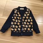 【オーダー】【100size】柴犬カーディガン