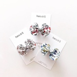 ＊ LIBERTY Meadow Sweet＊  funwari mini ribbon clip  <baby&kids>　※ヘアゴムに変更可能