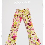 【SALE】*ブライス*レトロパンツ*サイケ×flower*