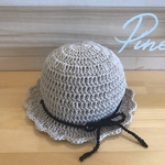 ふんわり ベビー＆キッズ帽子 コットン100％  ナチュラル