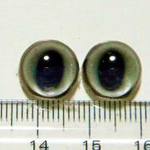オーダーのお品○半球グラスアイ○猫目○12ｍｍ3セット