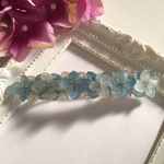 紫陽花のバレッタ