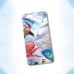海の集会スマホケース 水族館 海 グッズ イルカ ジンベイザメ タコ ウミガメ クラゲ  ウツボ  魚