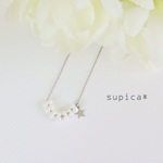 s95_S175 white moon～月のネックレス 