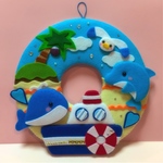 フェルトリース〔夏〕