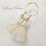 バレエ チュチュ  チャーム キーホルダー