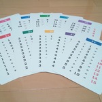 足し算引き算表
