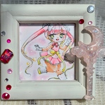 ミニ原画｢魔法少女｣