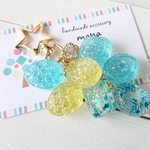 ドロップ✿レジン✿バッグチャーム✿キーホルダー