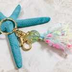 ミズクラゲのおめかしキーホルダー