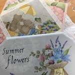 n様 オーダー品 【夏のプレート ２点】＊トールペイント＊