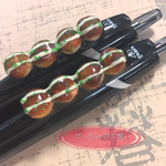 Ｋ様オーダー作品・ジェットストリーム🐙たこ焼きボールペン２本セッ