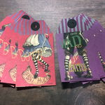 Legs  in Wonderland paper tags 
