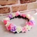 【再販売】花冠 花かんむり はなかんむり ベビー 子ども キッズ 結婚式 ウェディング 花飾り 髪飾り