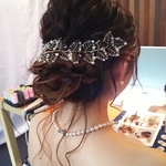 ♡×100 【再販】小枝のヘッドドレス  ブライダル ウェディング 結婚式 髪飾り ゴールド  ヘアアクセサリー