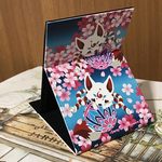 妖狐と桜のミラー
