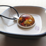 ネックレス ／ 琥珀　アンバー ［M190527-1］