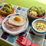 【新作】手編み 朝食ブッフェset
