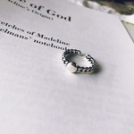 【SALE!!】#026 chain stone ring【silver925 】