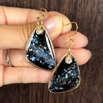 星空 ブルーベース ピアス[送料無料]