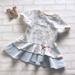 ♡再販♡　＊受注製作 90size〜100size＊　人魚姫フリルT