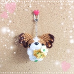 オーダー注文商品✨まんまるパピヨンちゃんセット