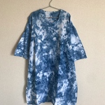 【藍染】Tシャツ(フリーサイズ)