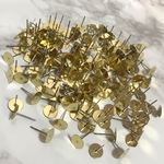 定形郵便 送料無料★約200個入り ピアス平皿8mm　PA71 6539  #092