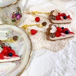 チョコベリータルトのキーホルダー