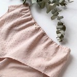 ふんどしパンツ「ふわりショーツ」グレイッシュピンク
