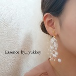 パールシャワー*+*+〜イヤリング
