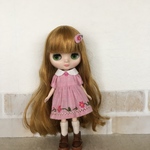 ミディブライス outfit エンブロイダリー ワンピース&パッチンピン
