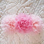 シフォンのお花（プラバレッタタイプ）