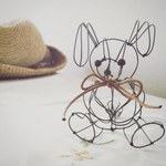 うさぎ♡　ワイヤークラフト 誕生日　新築祝い　記念日　プレゼント