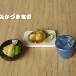 ミニミニ焼酎のロックと肴（１８）